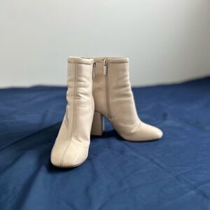 Urban Outfitters Cream Booties